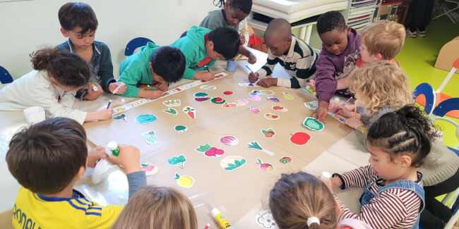 scolaires-periscolaire sensibilisation au gout bien-manger